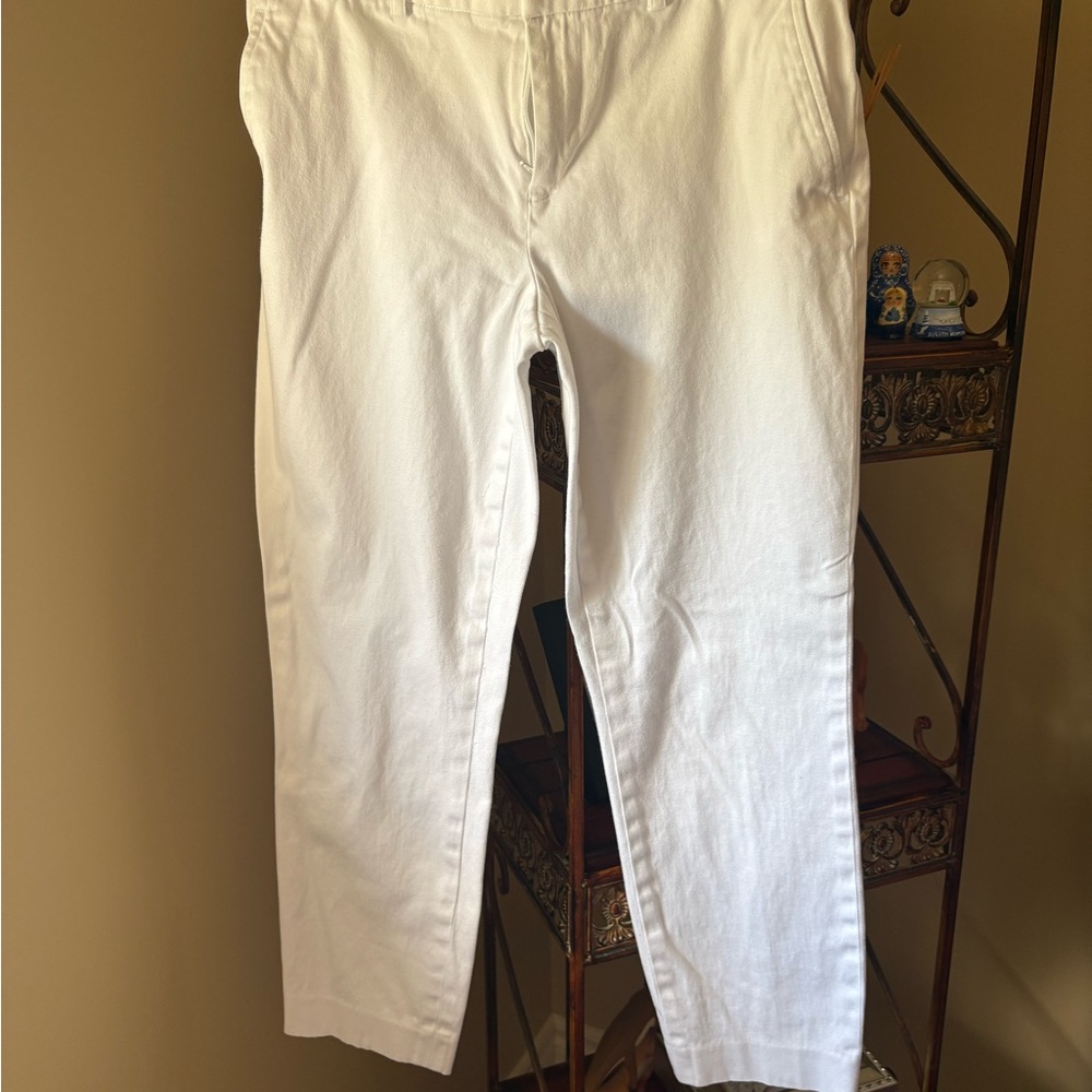 RALPH LAUREN white capri pants - Picture 8 of 8